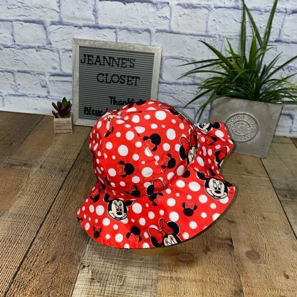 Disney Minnie Mouse‎ polka dot bucket hat
